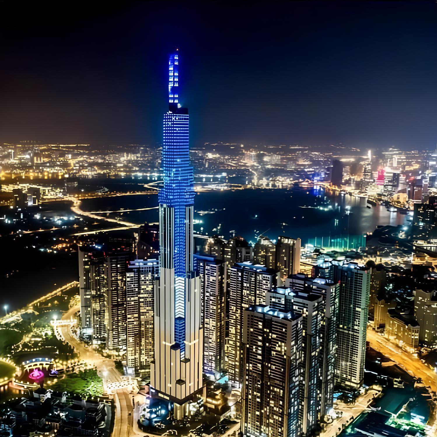 Sky Park Apartment - Vinhomes Central Park Ho-Chi-Minh-Stadt Exterior foto