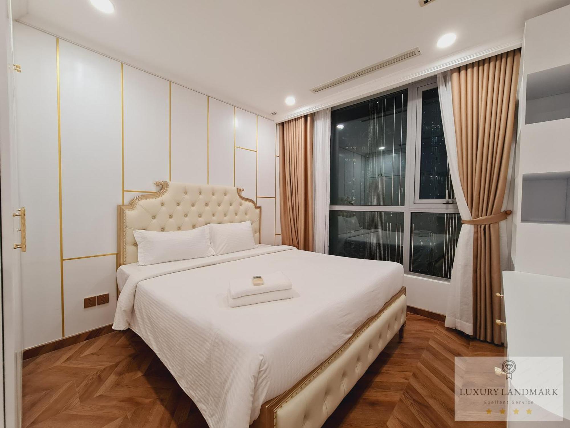 Sky Park Apartment - Vinhomes Central Park Ho-Chi-Minh-Stadt Exterior foto