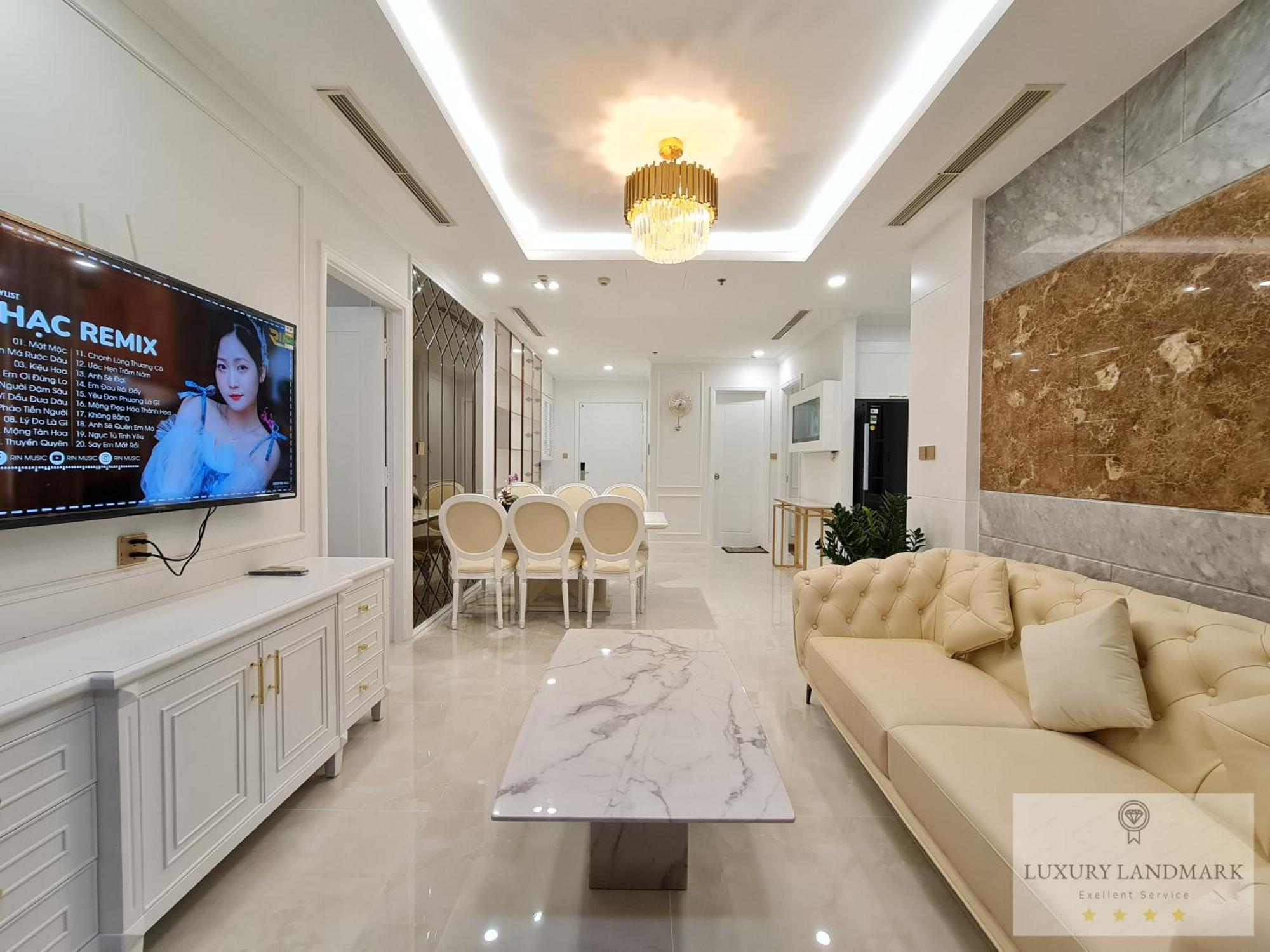 Sky Park Apartment - Vinhomes Central Park Ho-Chi-Minh-Stadt Exterior foto
