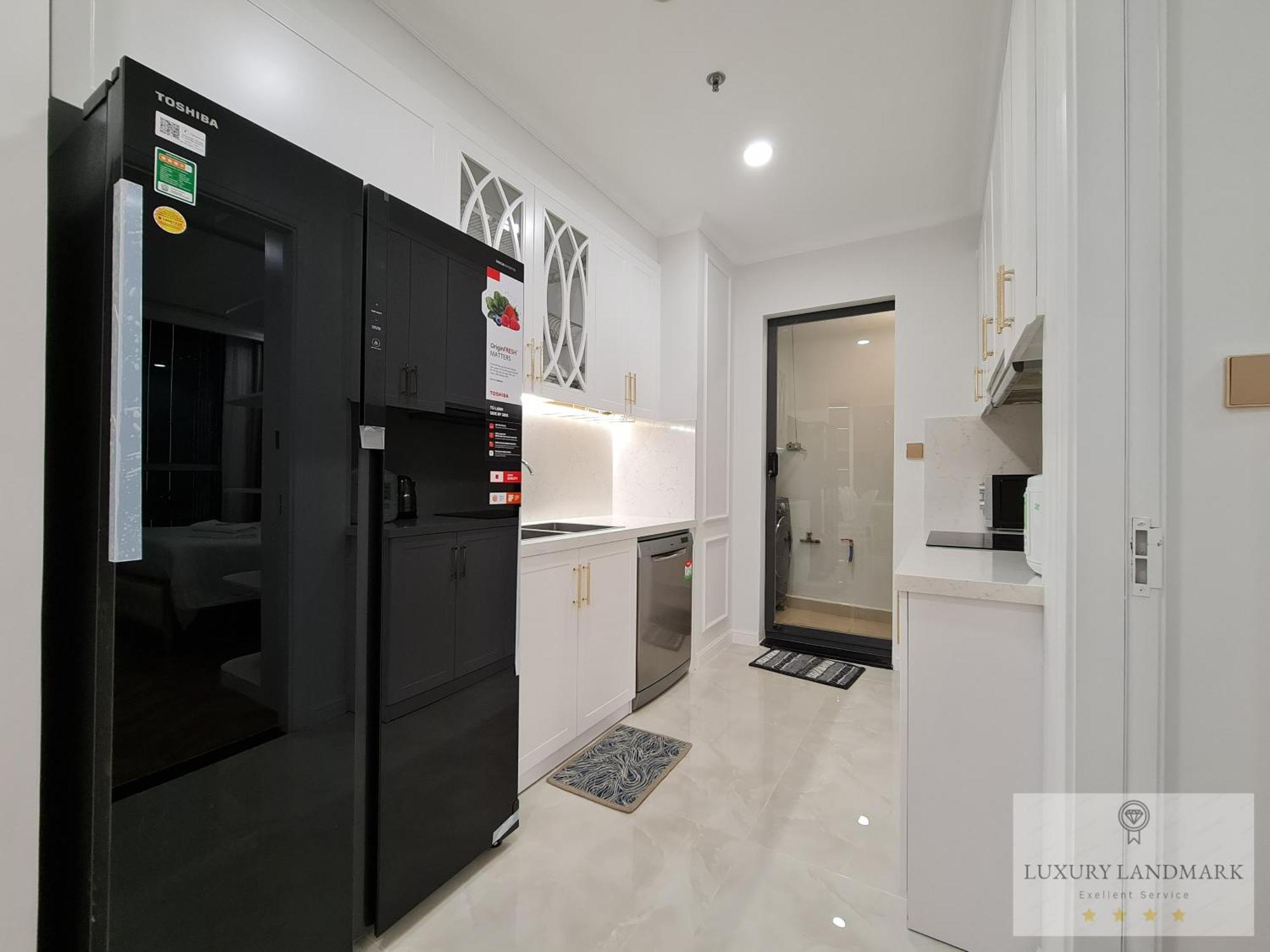 Sky Park Apartment - Vinhomes Central Park Ho-Chi-Minh-Stadt Exterior foto