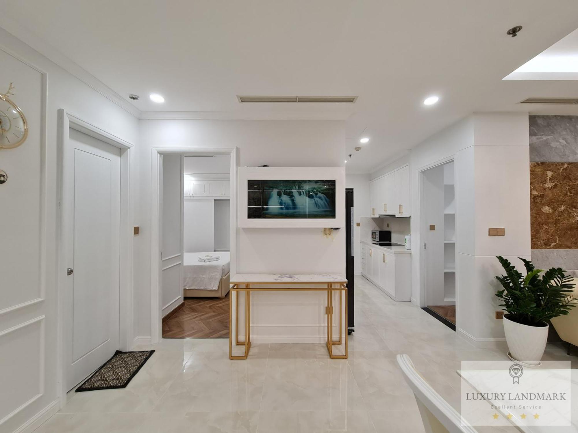 Sky Park Apartment - Vinhomes Central Park Ho-Chi-Minh-Stadt Exterior foto