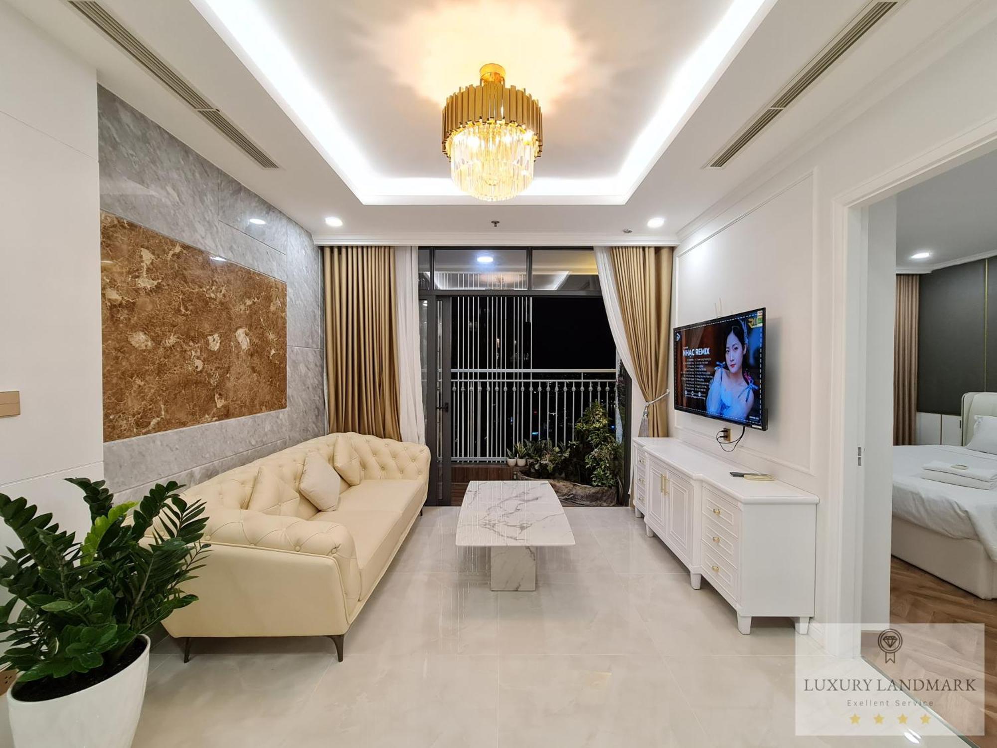 Sky Park Apartment - Vinhomes Central Park Ho-Chi-Minh-Stadt Exterior foto