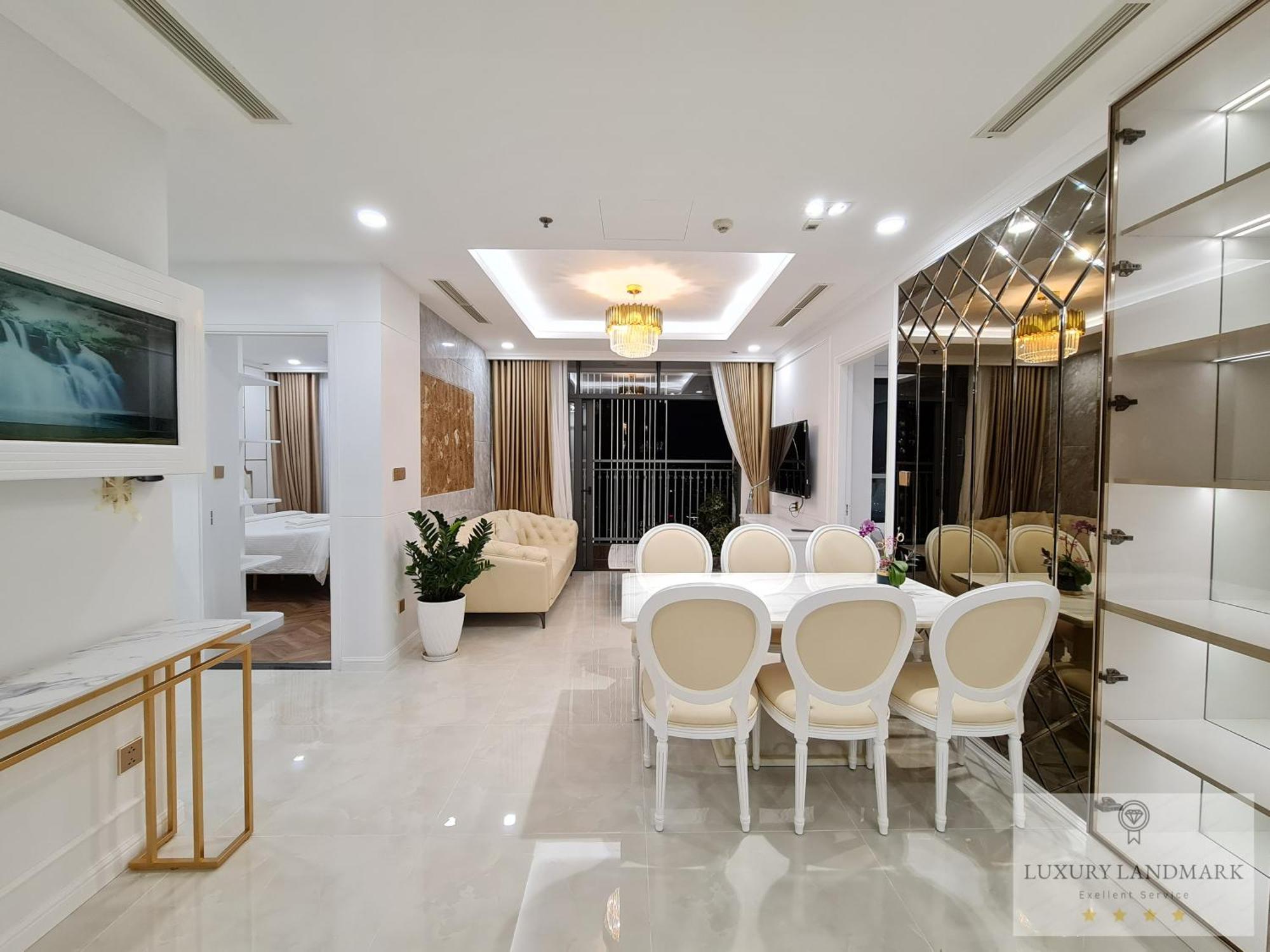 Sky Park Apartment - Vinhomes Central Park Ho-Chi-Minh-Stadt Exterior foto