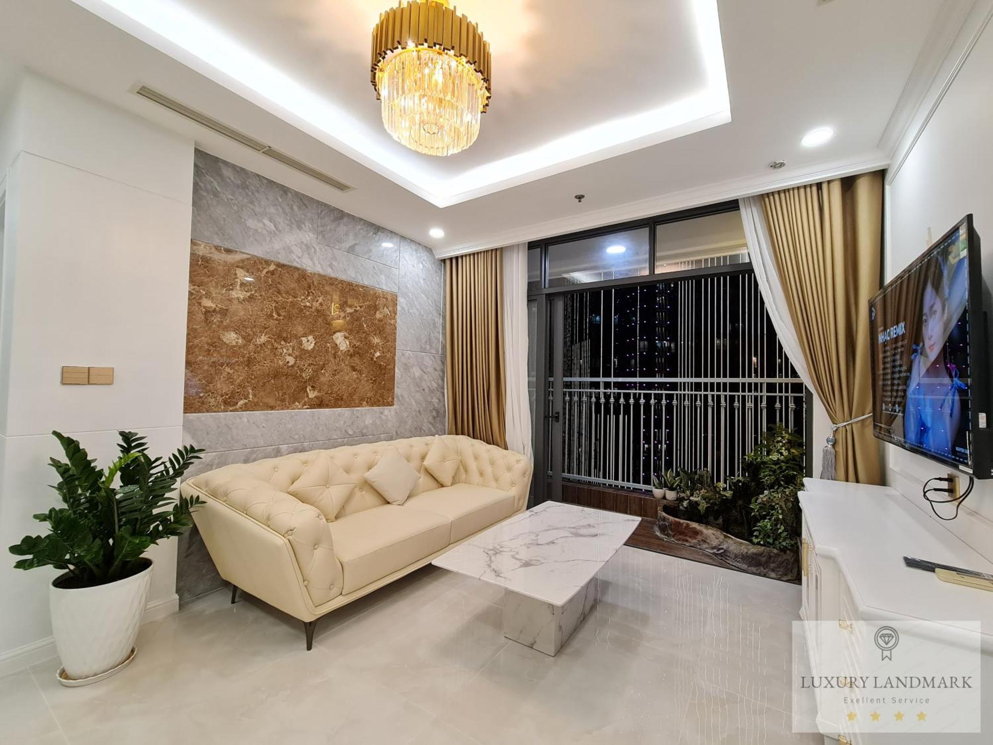 Sky Park Apartment - Vinhomes Central Park Ho-Chi-Minh-Stadt Exterior foto
