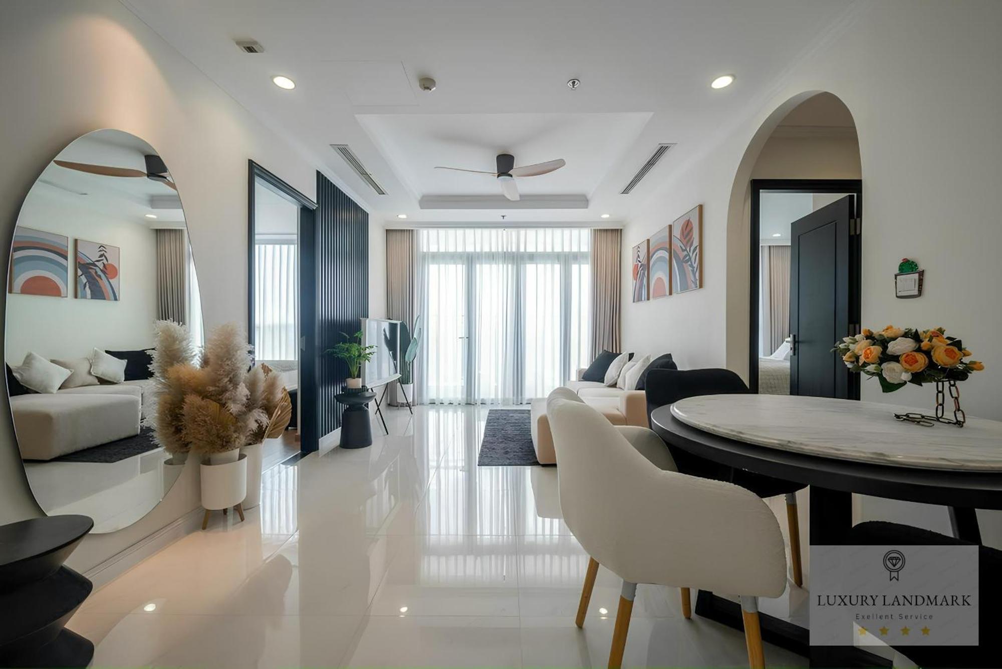 Sky Park Apartment - Vinhomes Central Park Ho-Chi-Minh-Stadt Exterior foto