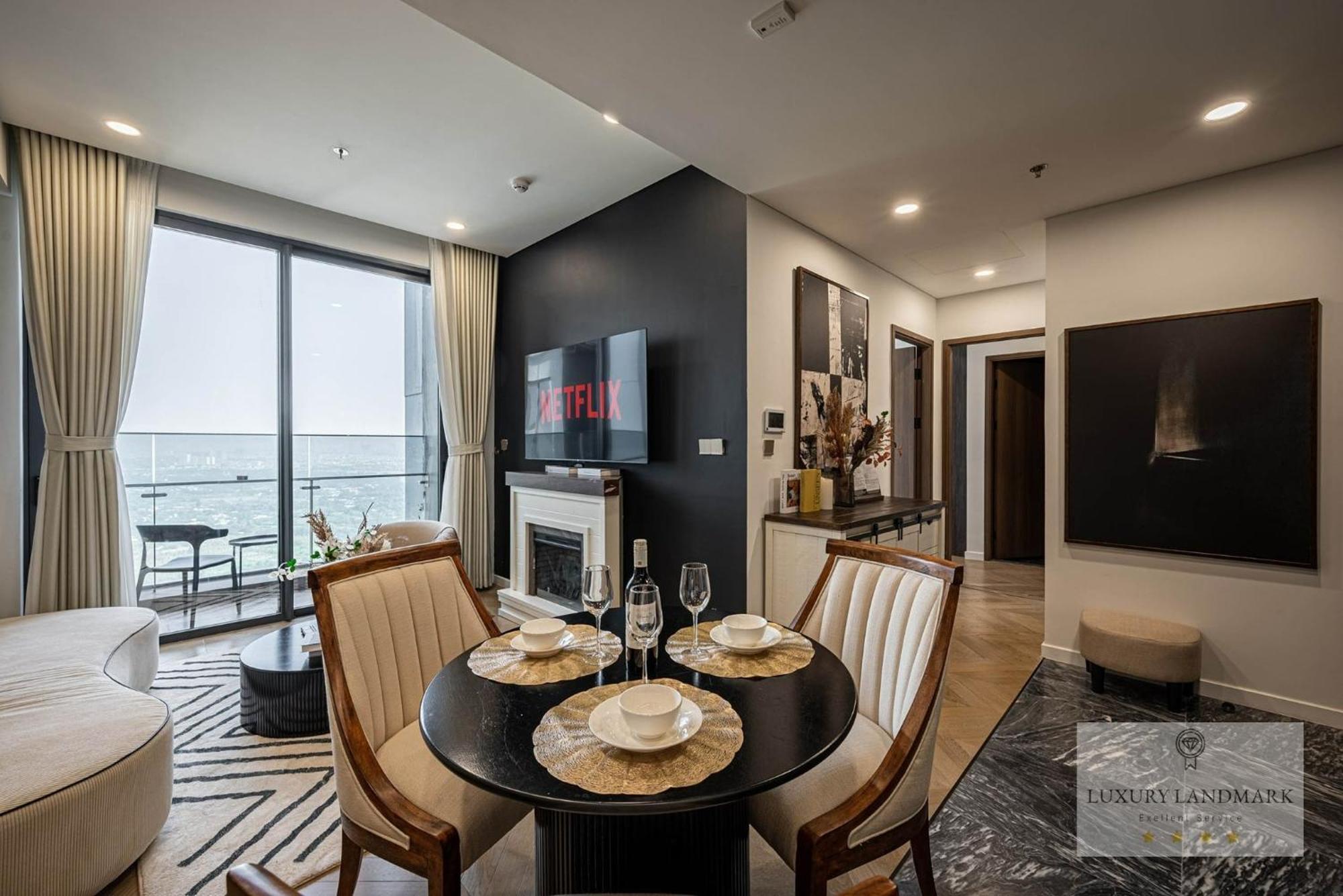Sky Park Apartment - Vinhomes Central Park Ho-Chi-Minh-Stadt Exterior foto