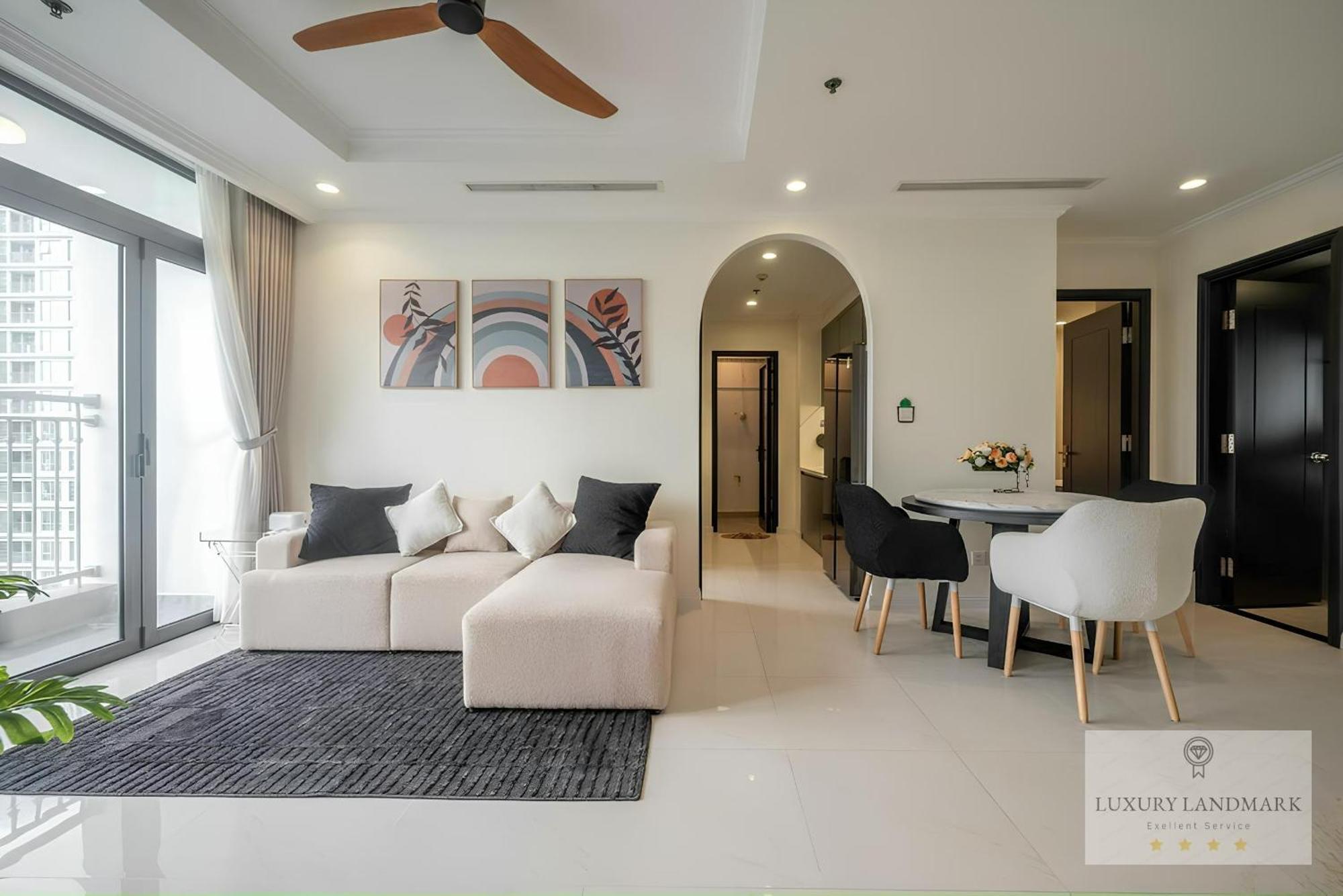 Sky Park Apartment - Vinhomes Central Park Ho-Chi-Minh-Stadt Exterior foto